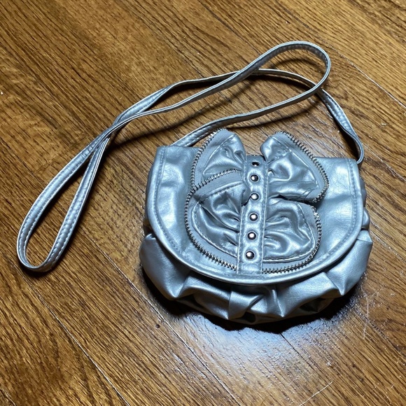 Handbags - Candie's Silver Crossbody